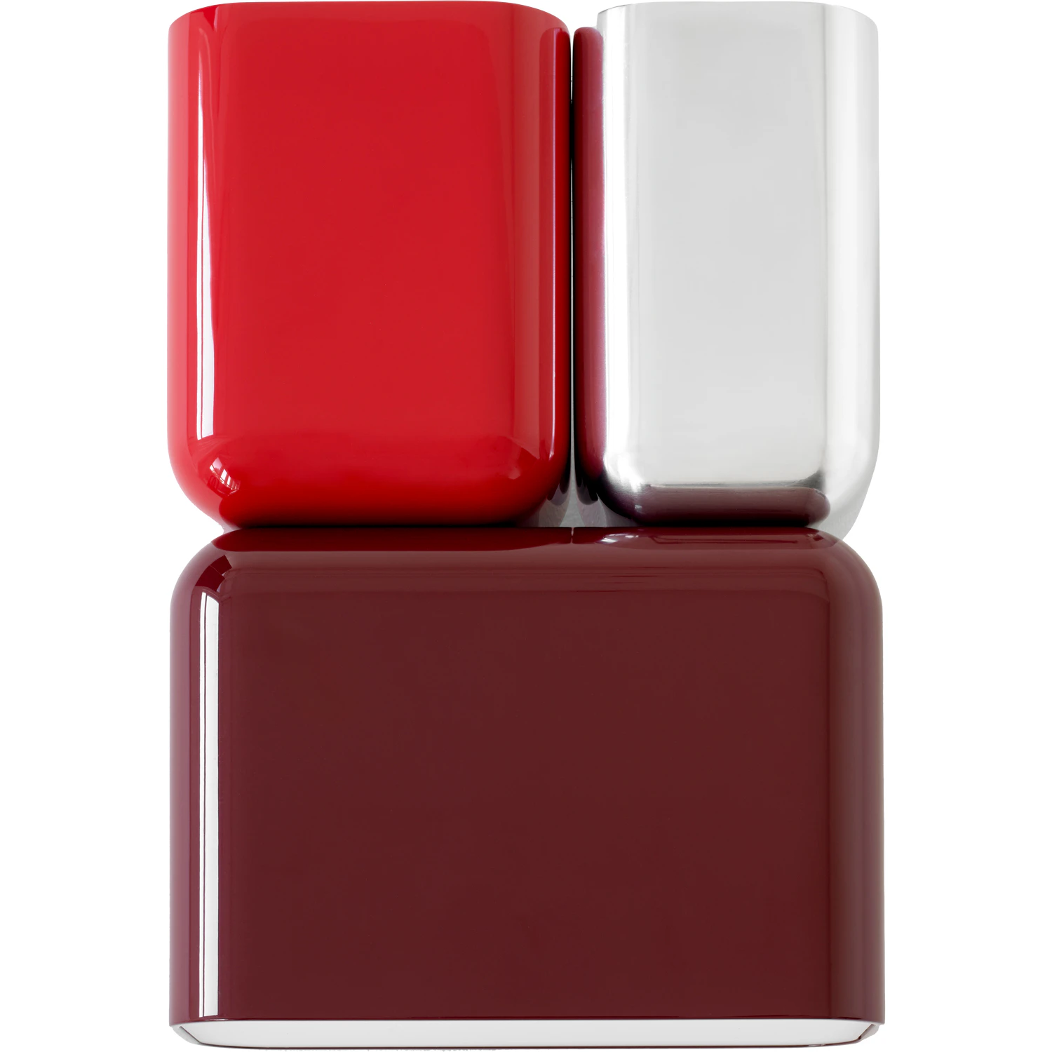 &Tradition Tabata Ln10 V&auml;gglampa Vermilion Red - V&auml;gglampor Aluminium Dark Burgundy - 133114A477