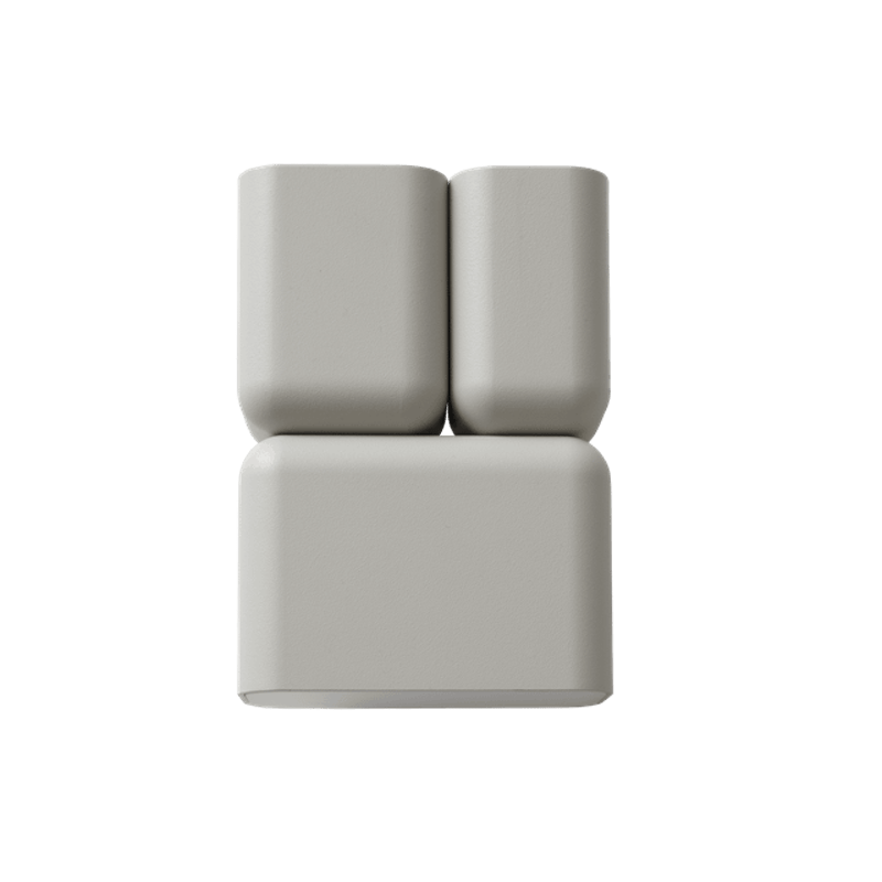 Tabata LN10 Vägglampa Silkgrå