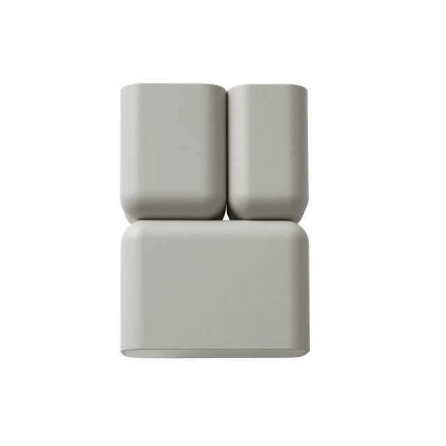 &Tradition Tabata Ln10 V&auml;gglampa Silkgr&aring; - V&auml;gglampor Akryl Silk Grey - 133114A162