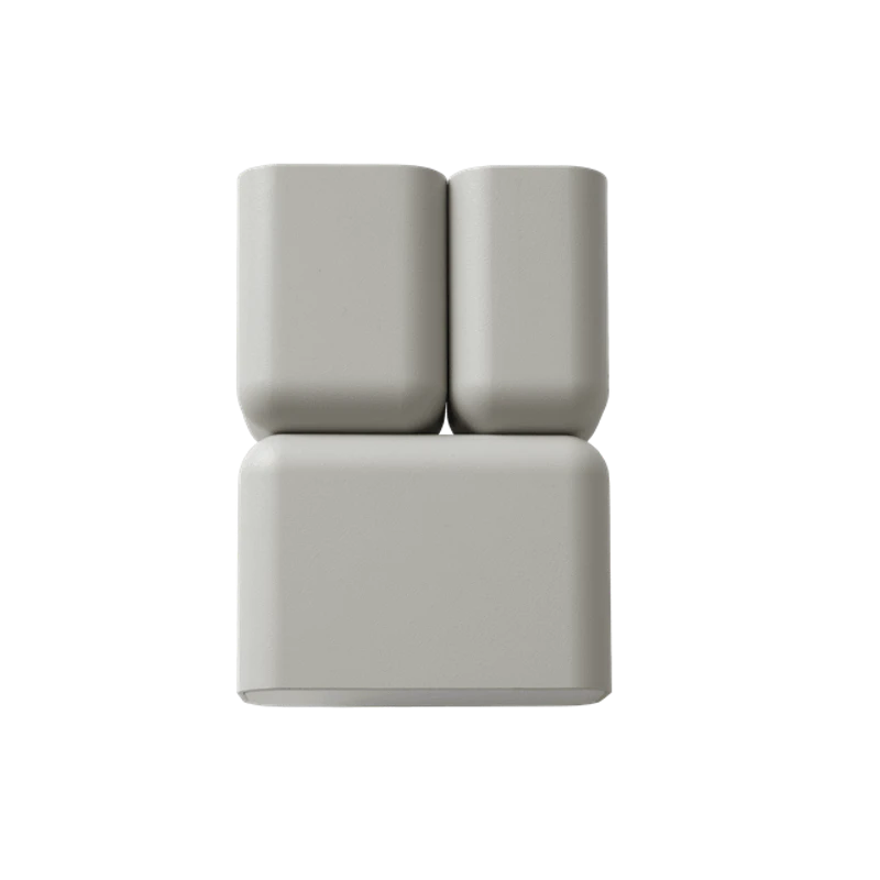 Tabata LN10 Vägglampa Silkgrå