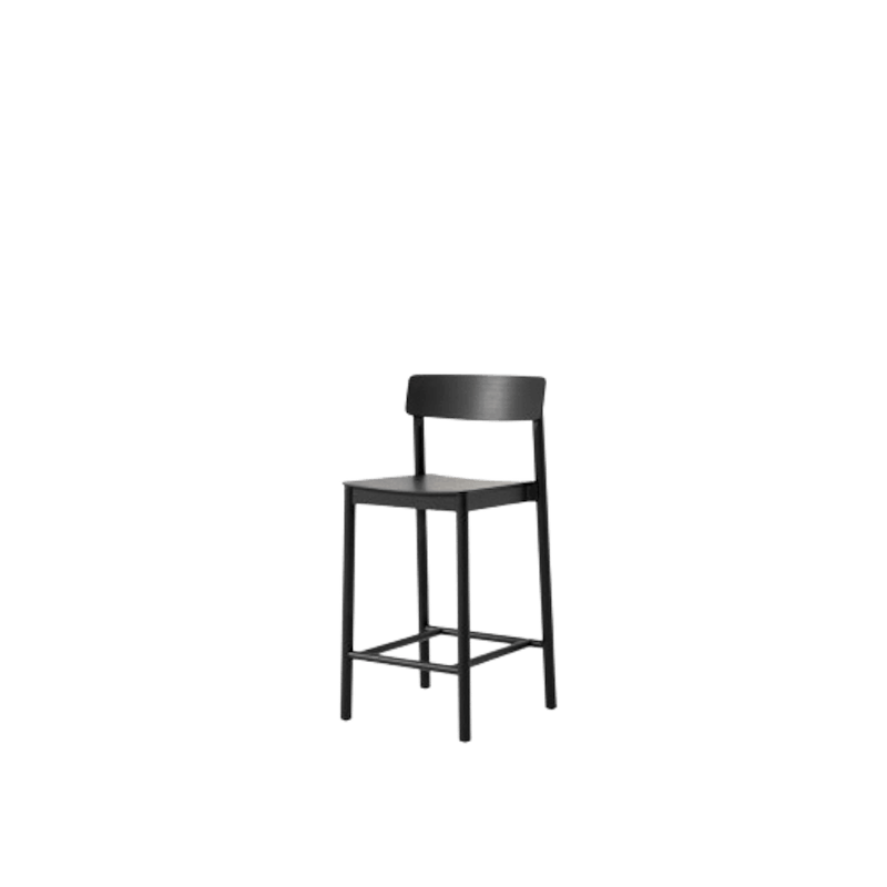 Betty TK13 Counterstol Svartlackerad Ask