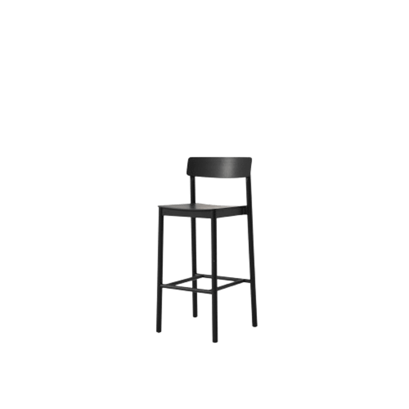 Betty TK16 Barstol Svartlackerad Ask