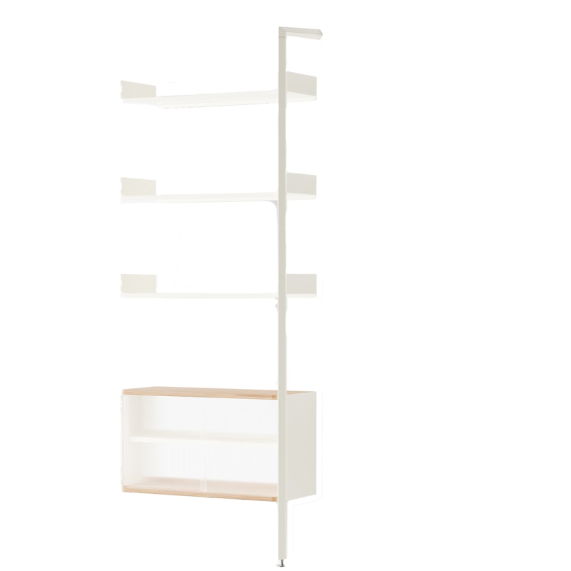 Rombe IF6 Hyllsystem, Alabaster