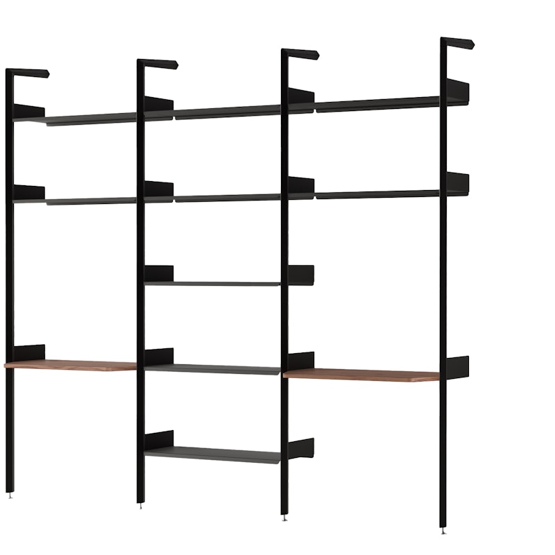 Rombe IF2/IF4/IF5 Hyllsystem Config I, Antracit