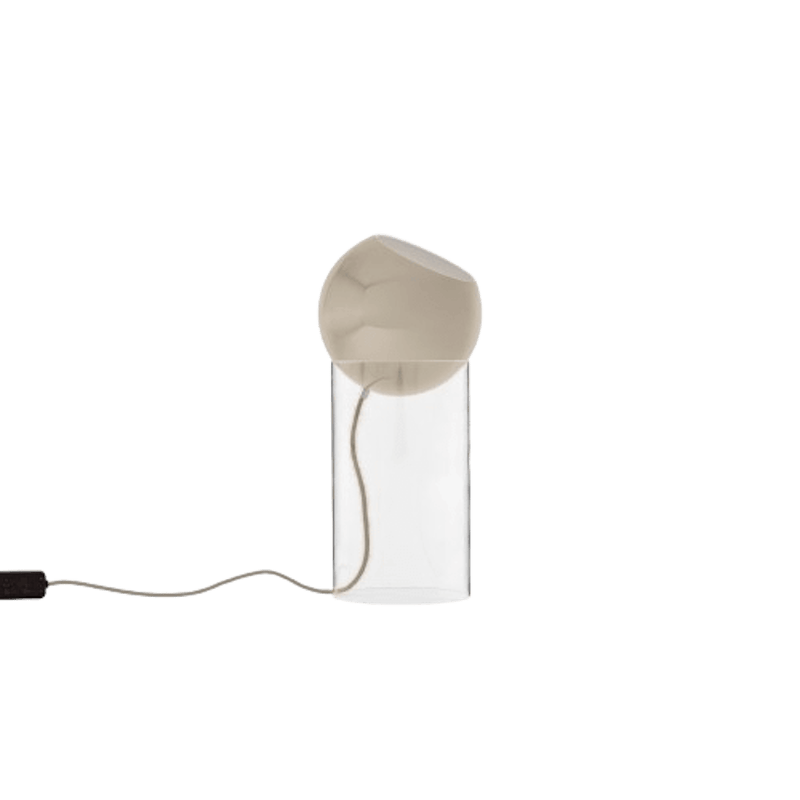 Topan VP14 Golvlampa Klar Akryl/Gråbeige