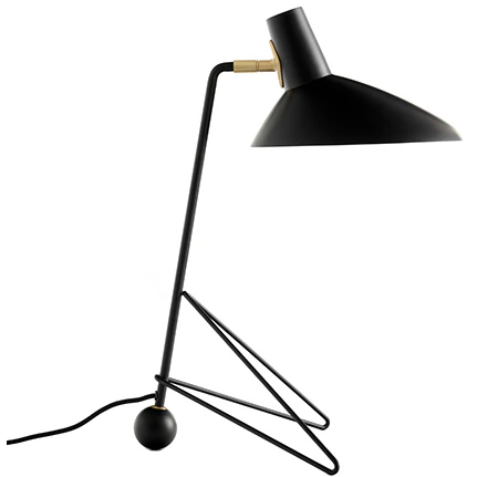 &Tradition Tripod Hm9 Bordslampa Mattsvart - Bordslampor Aluminium Mattsvart - 136992A479