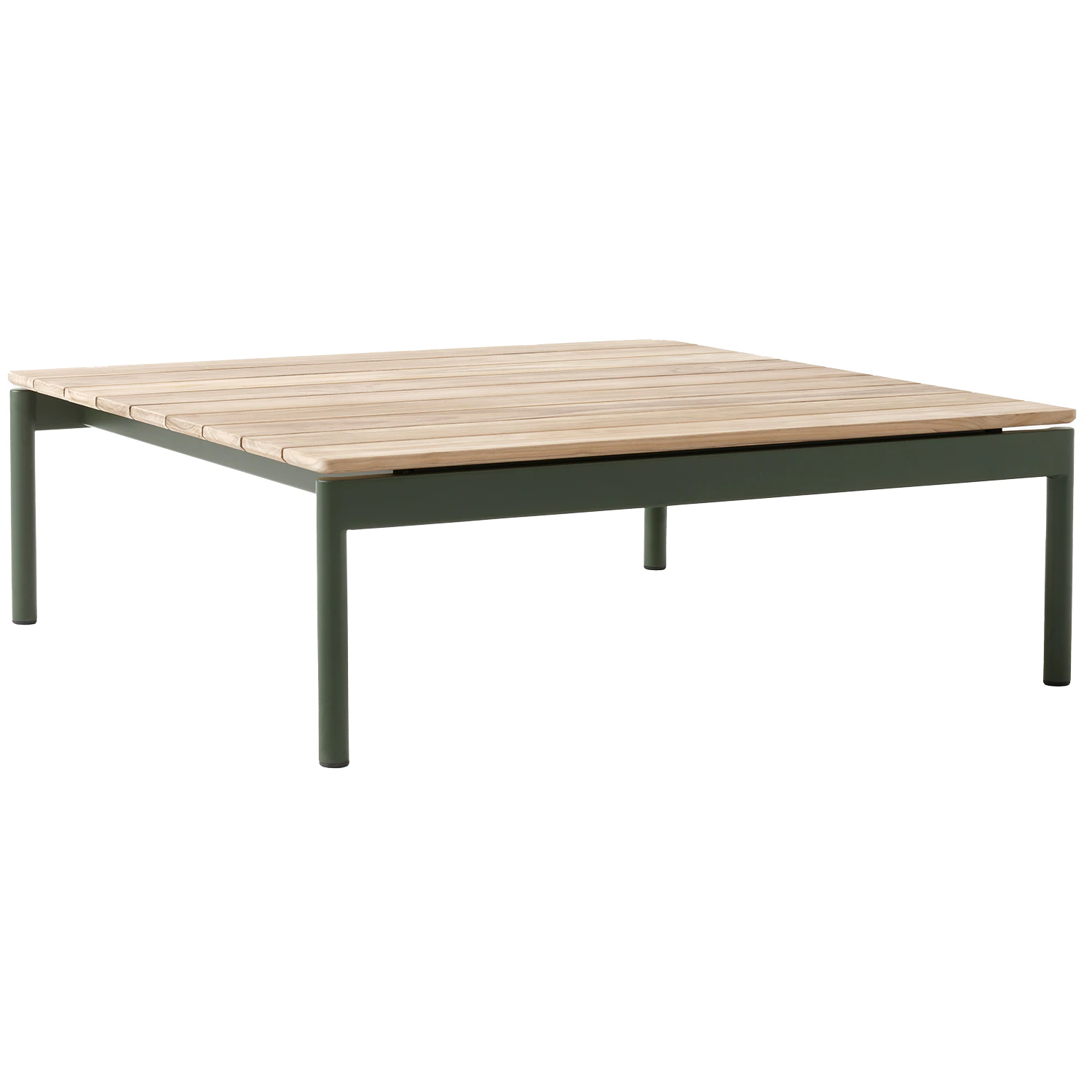 &Tradition Ville Av50 Soffbord 90x90 Cm Bronze Green - Soffbord utomhus Teak Bronze Green - 138732A398
