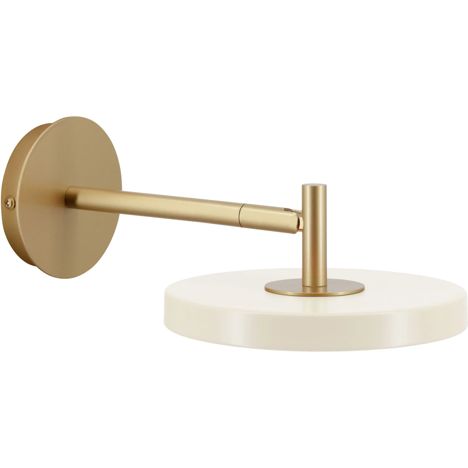 Umage Asteria Vägglampa Kort Pärlvit - Vägglampor Stål Pärlvit - 2274