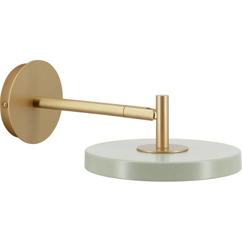 Umage Asteria Vägglampa Kort Nuance Olive - Vägglampor Stål Nuance Olive - 2277