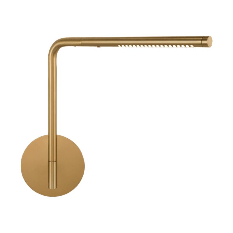 Omni Pivot Vägglampa Mässing