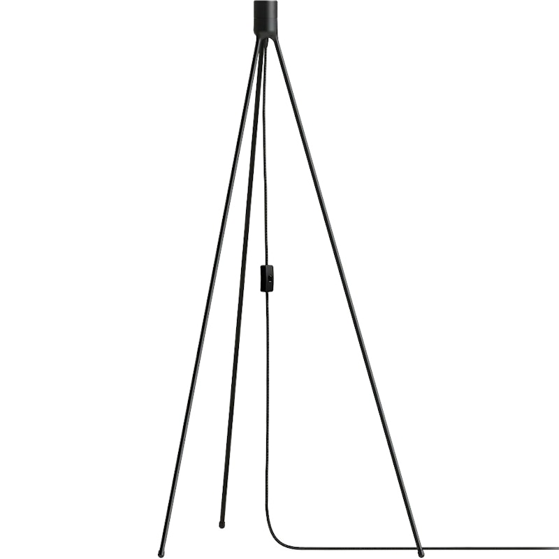 Tripod Floor Lampfot, Svart