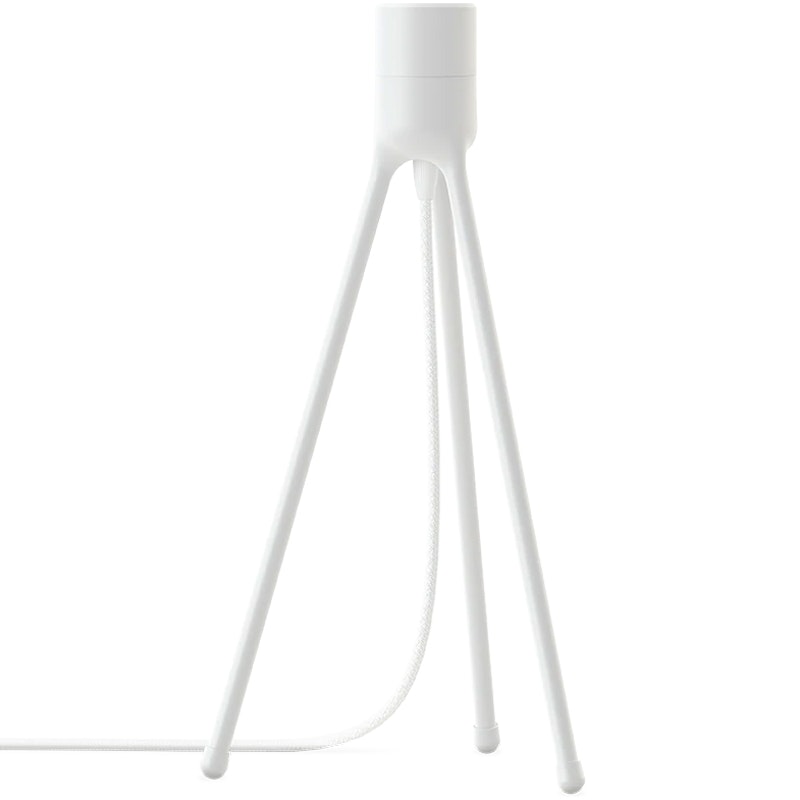 Tripod Table Lampfot, Vit