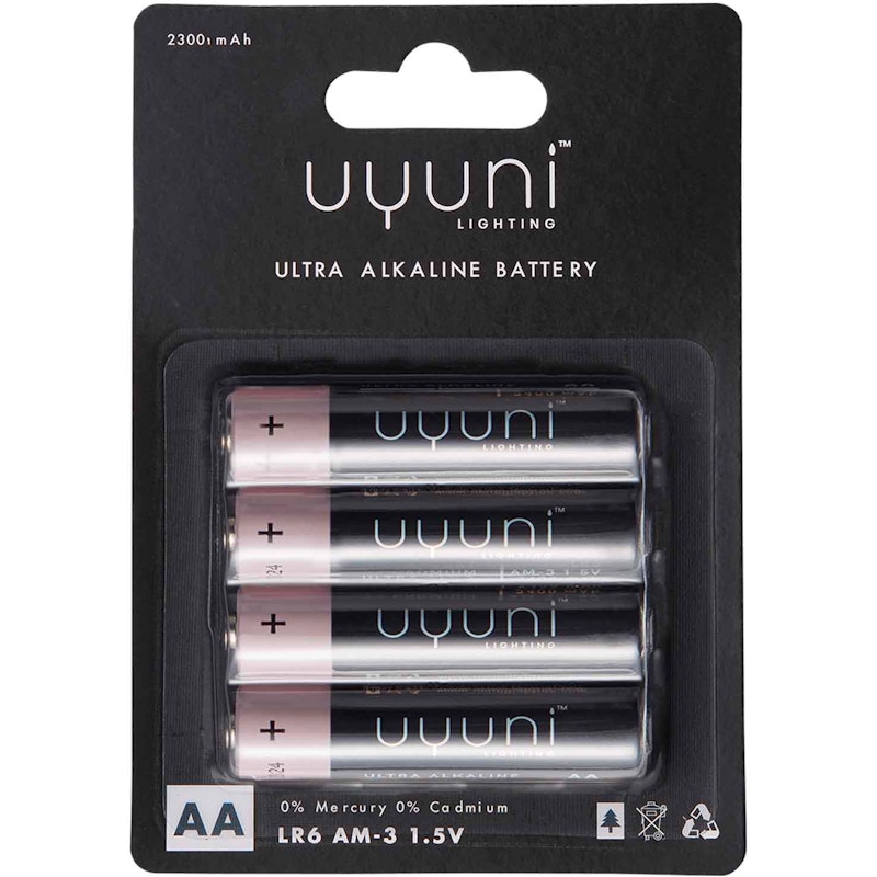 AA Batteri 1,5V 2300mAh, 4-pack