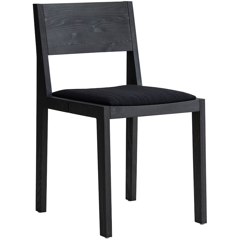 016 Maasto Matstol Klädd Sits, Svart