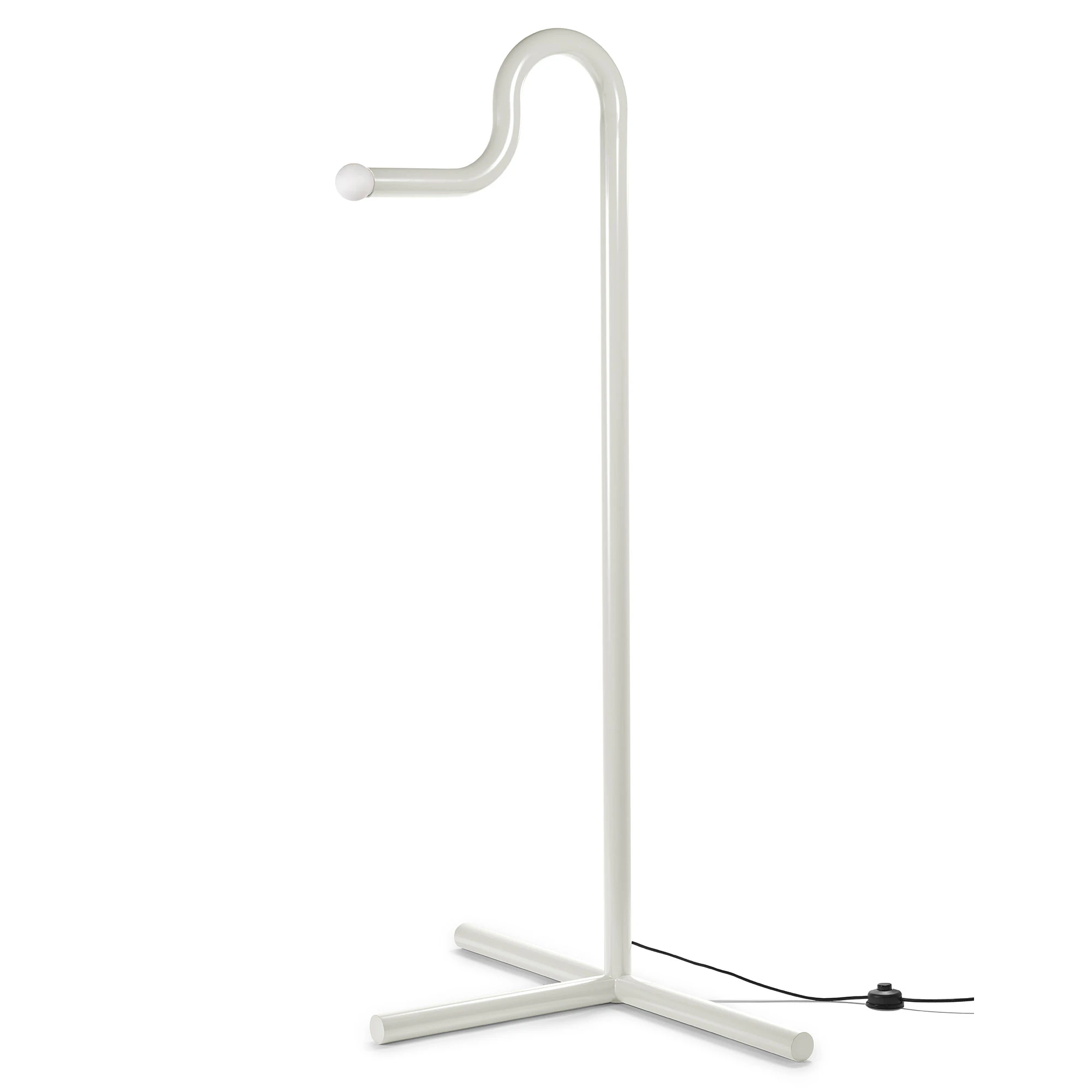 Valerie Objects La Uno Golvlampa Vit - Golvlampor St&aring;l Vit - V9026304-001