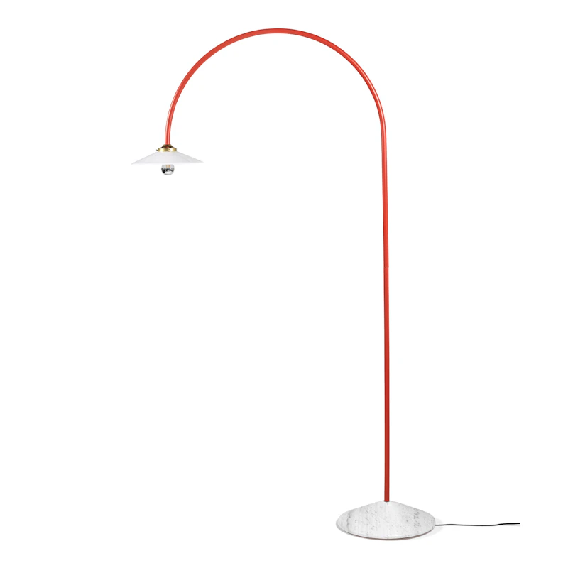 Golvlampa, Röd