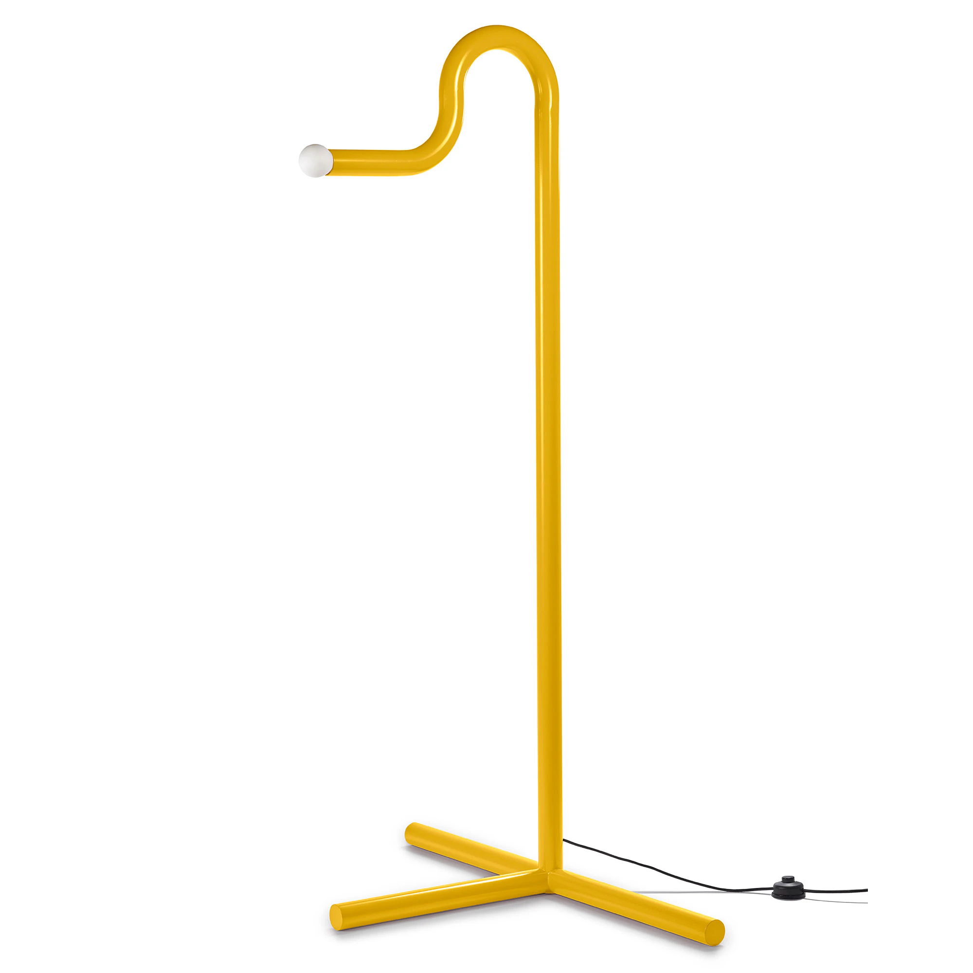 Valerie Objects La Uno Golvlampa Gul - Golvlampor St&aring;l Gul - V9026304-200