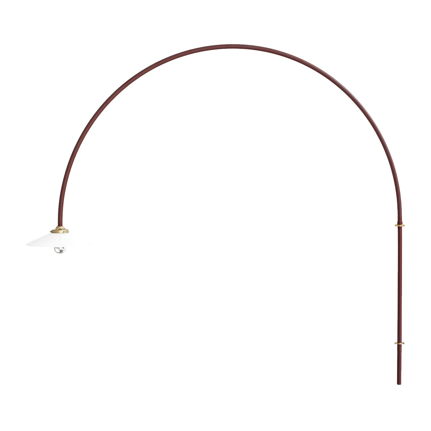 Valerie Objects Hanging Lamp N°3 Vägglampa Röd - Vägglampor Stål Röd - V9015030R