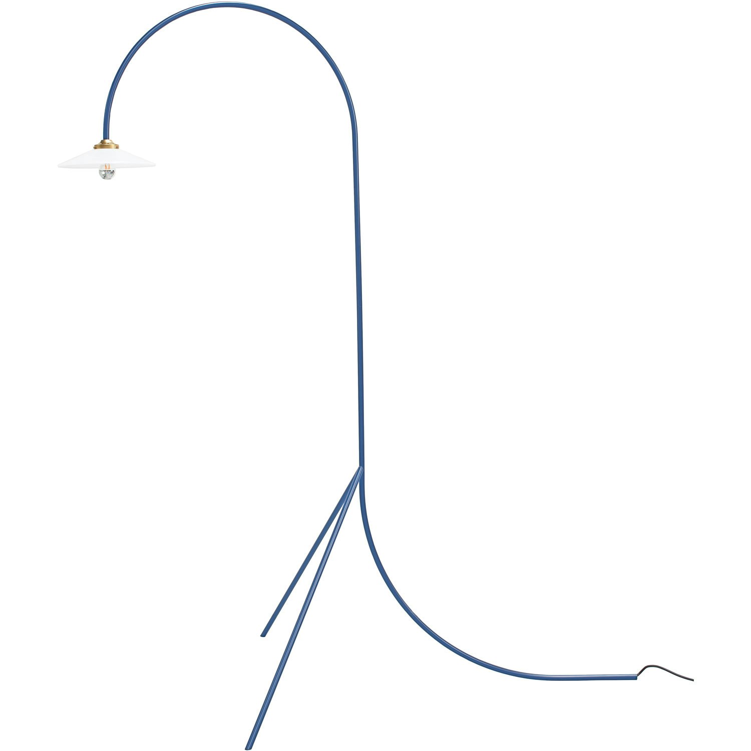 Valerie Objects Standing Lamp N°1 Golvlampa Blå - Golvlampor Stål Blå - V9015013B