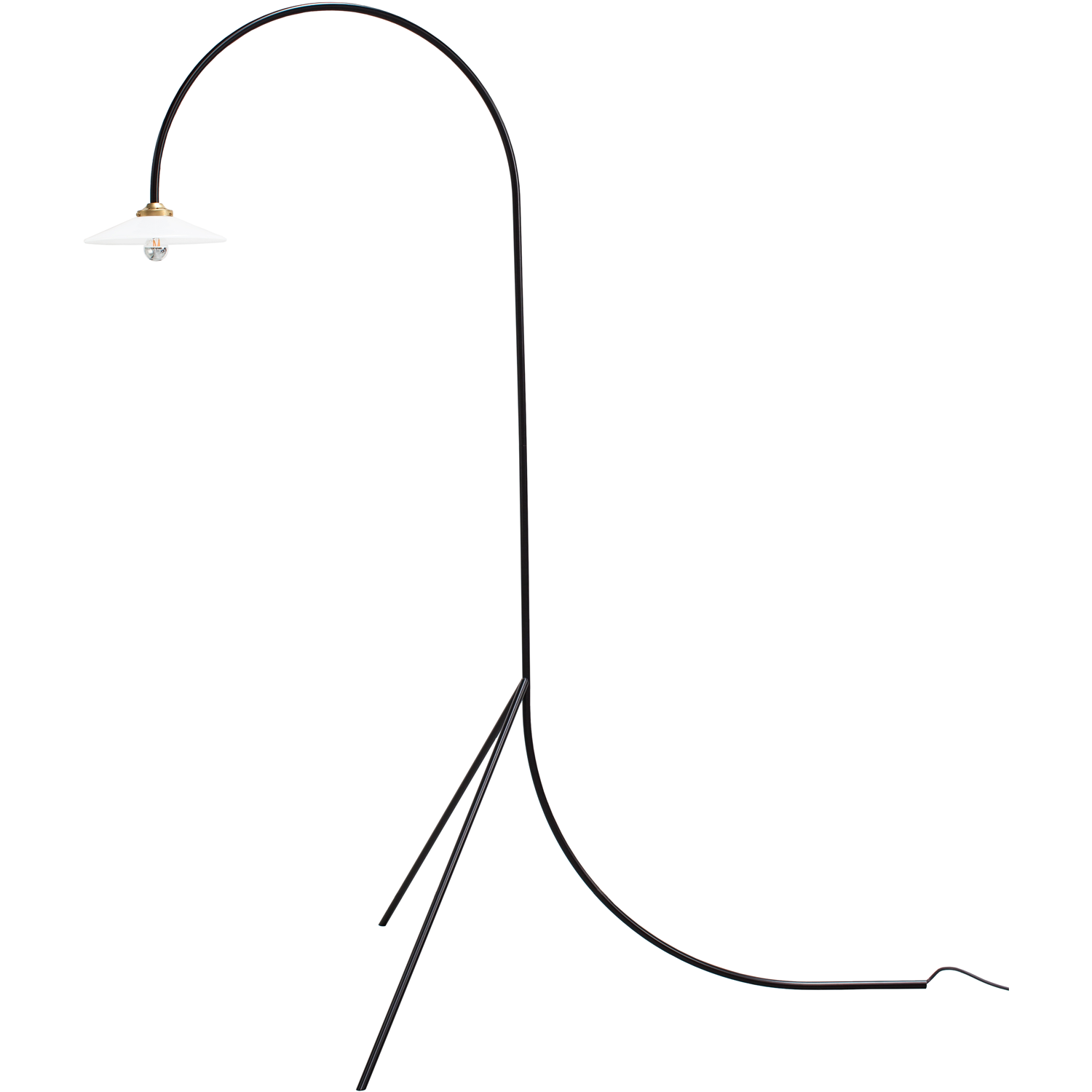 Valerie Objects Standing Lamp N°1 Golvlampa Svart - Golvlampor Stål Svart - V9015013Z