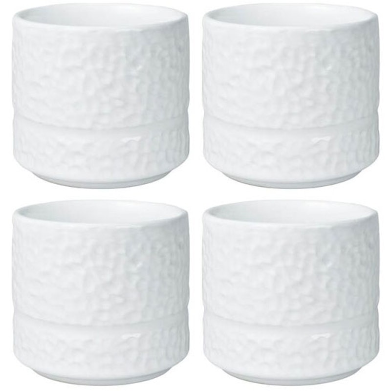 Servisen C Tumlare 26 cl 4-pack, Vit