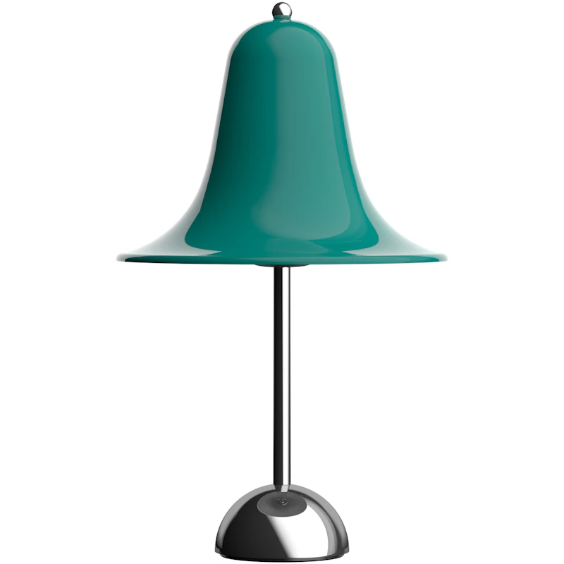 Pantop Bordslampa Ø23, Krom / Dark Teal