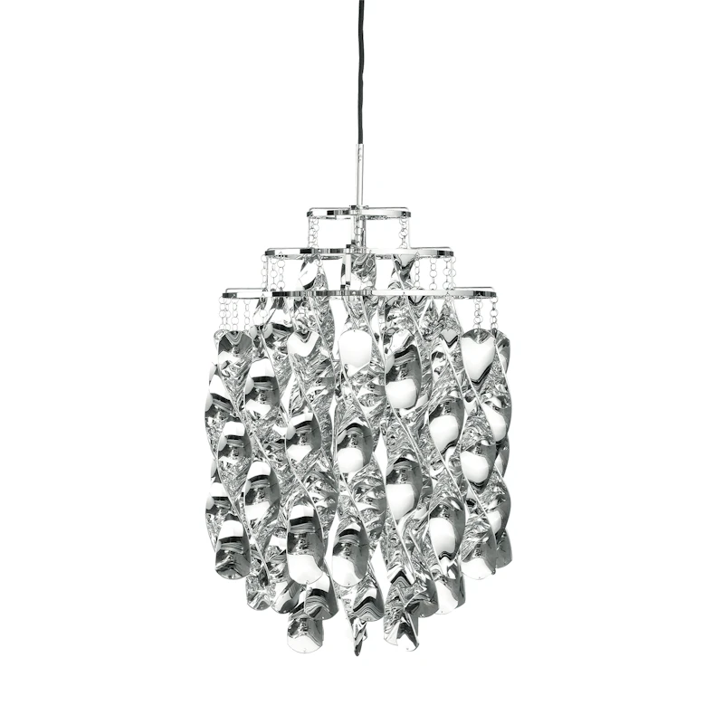 Spiral Mini Pendel, Silver