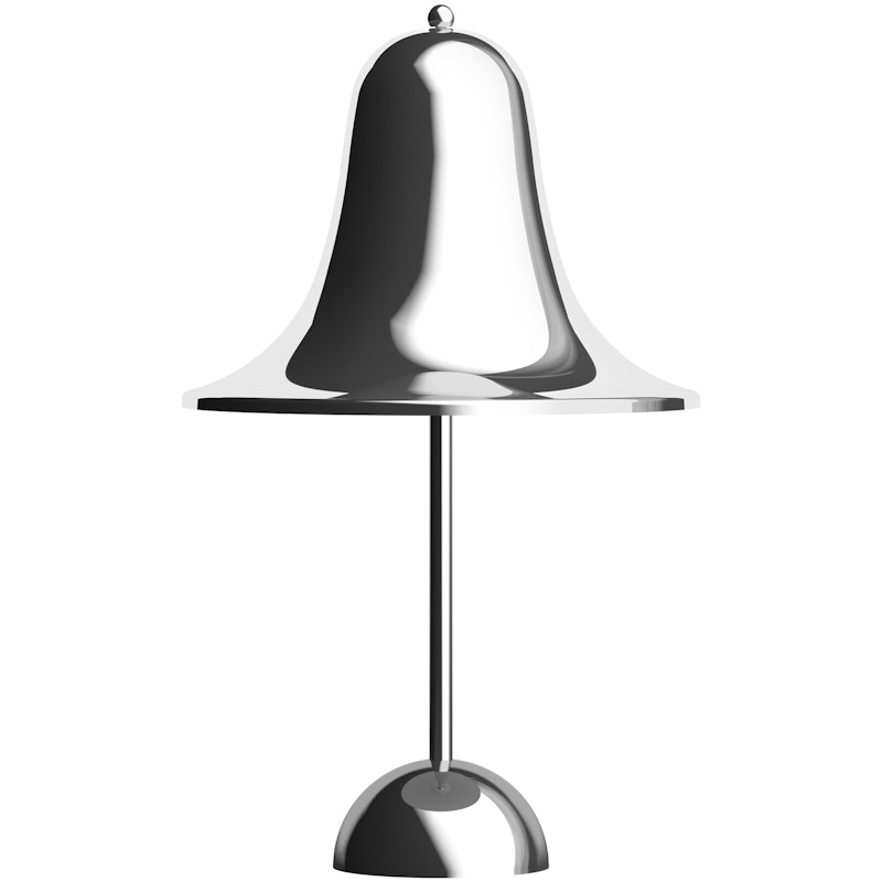 Pantop Bordslampa Portabel Ø18, Krom