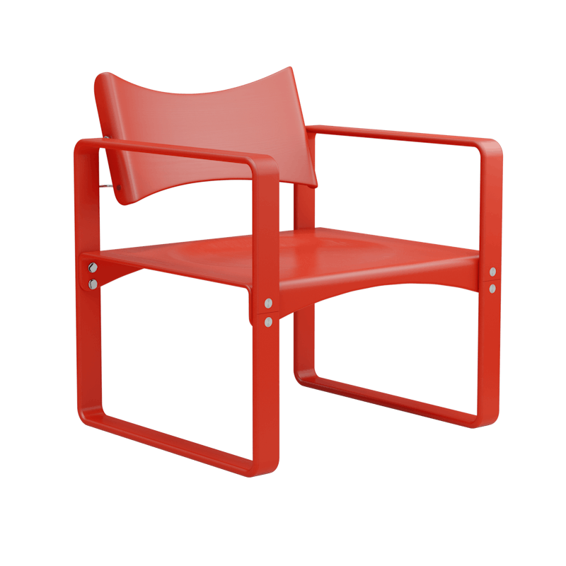 Series 270 F Fåtölj, Brown Red