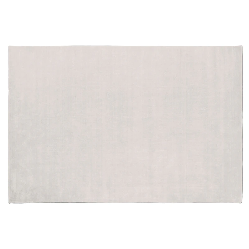 145 Matta Bambu / Ull 200x300 cm, Ljusgrå