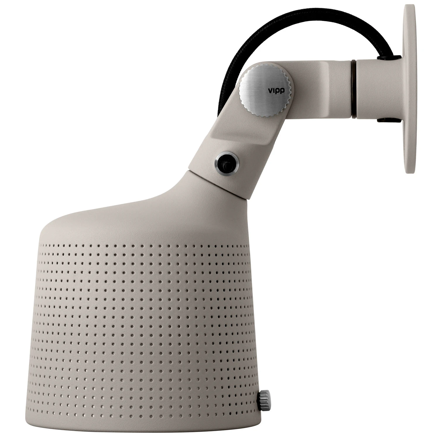 Vipp 524 Väggspot Varmgrå - Vägglampor Aluminium Varmgrå - 52401EU