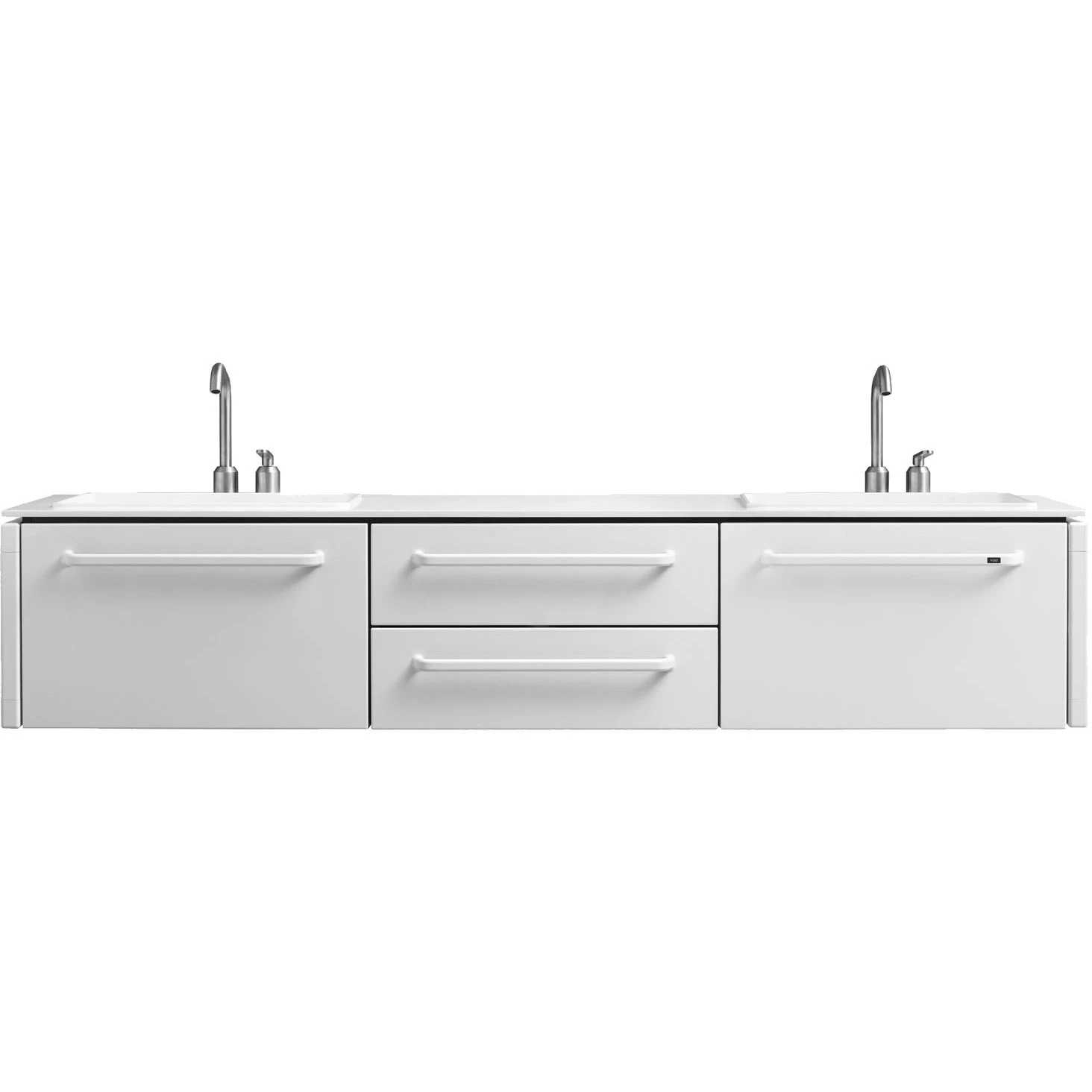 Vipp 983 Modul Till Badrum Stor - Sk&auml;nkar & sideboards Rostfritt St&aring;l Vit - 98302
