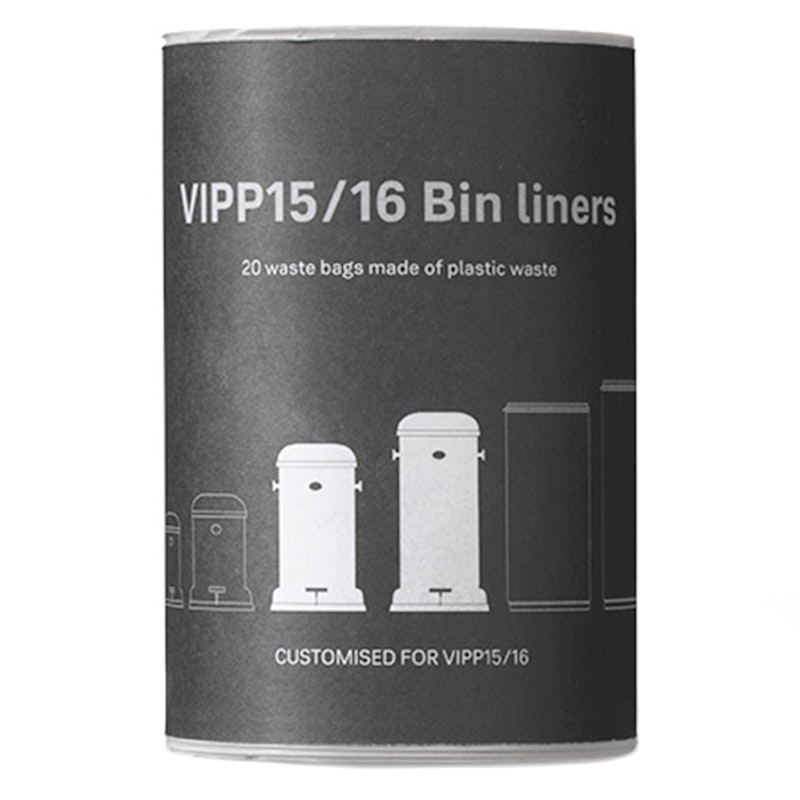 Vipp 15/16 Soppåse Till Pedalhink 8-pack, 18 L