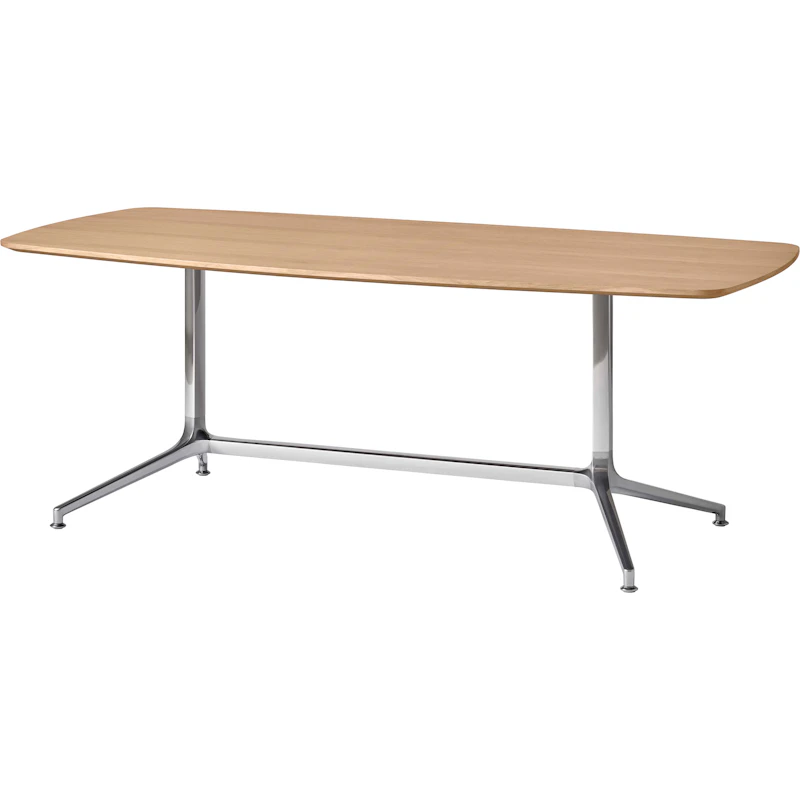 436 Swivel Bord Liten, Light Oak