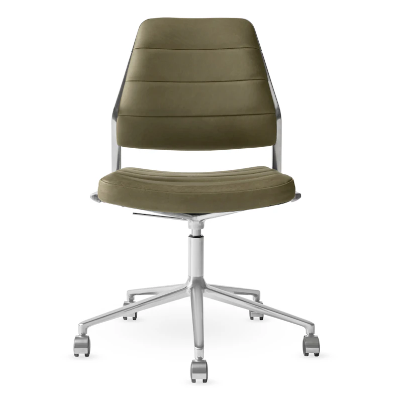 454+ Snurrstol Med hjul, Bosco Leather