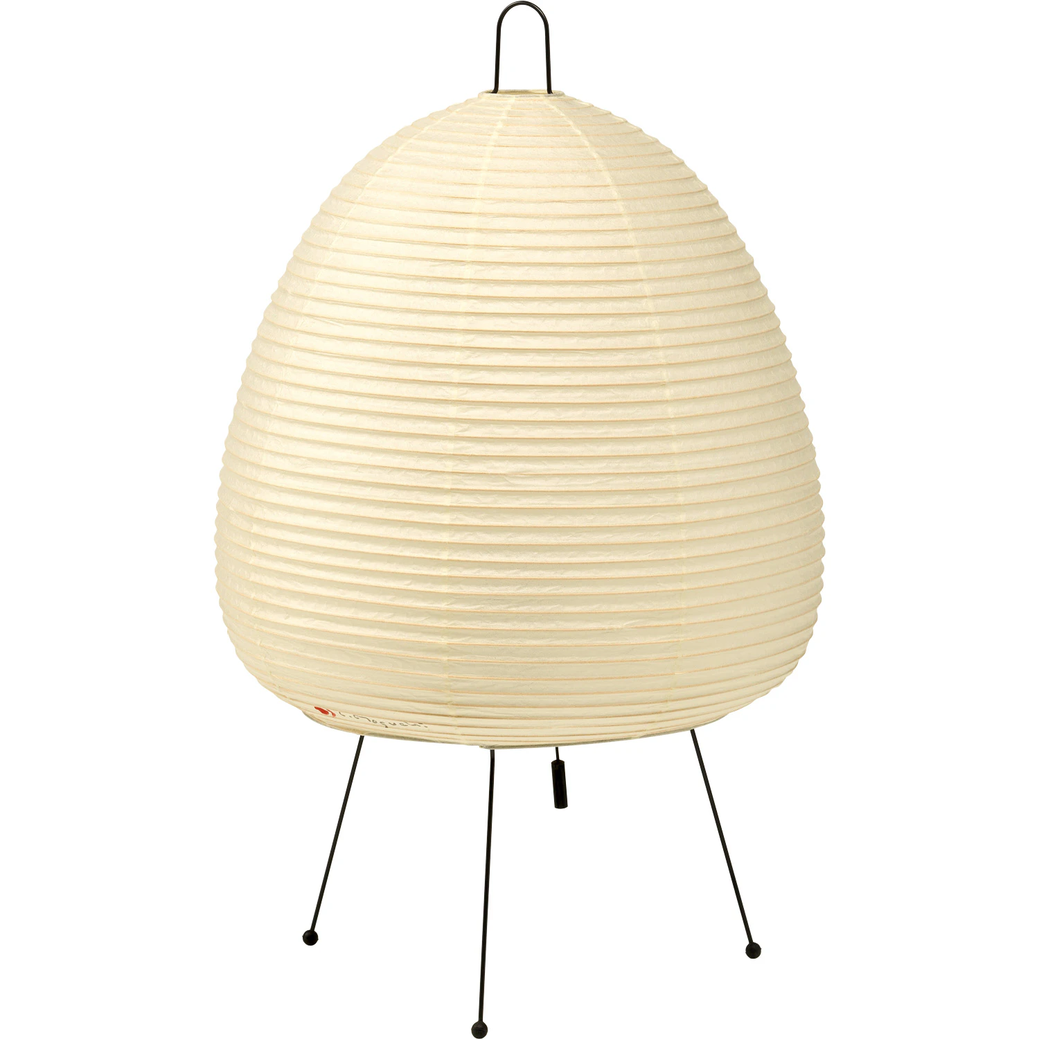 Vitra Akari 1a Noguchi Bordslampa - Bordslampor Stål Vit - 20157001