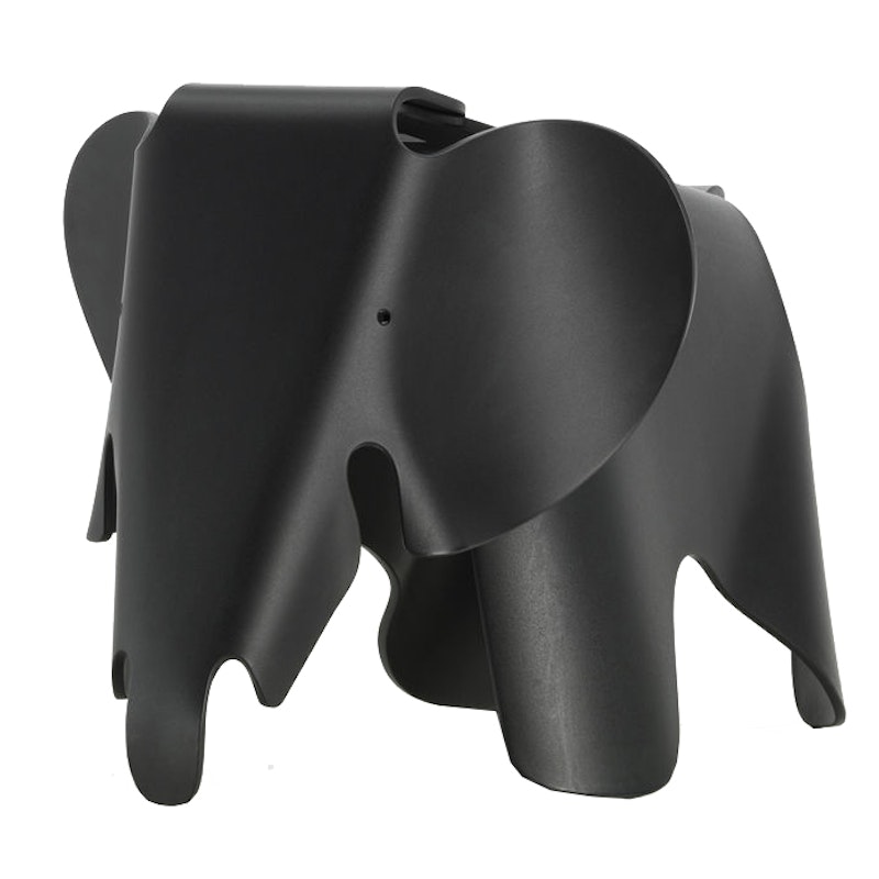 Eames Elefant Plast, Svart