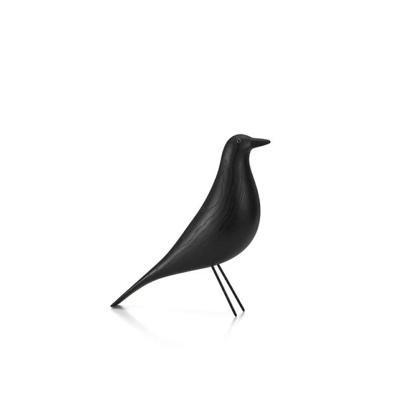 Eames House Bird Skulptur Ask/ Svart