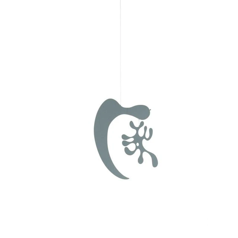 Eames Plywood Mobile Model AL Dekorativt Tillbehör Is Grey