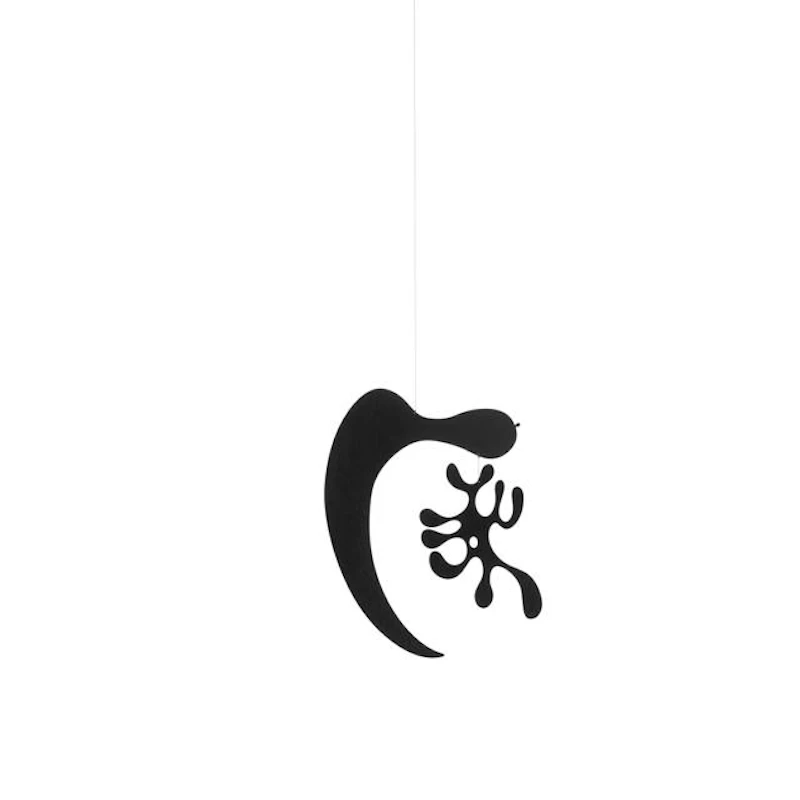 Eames Plywood Mobile Model AL Dekorativt Tillbehör Svart