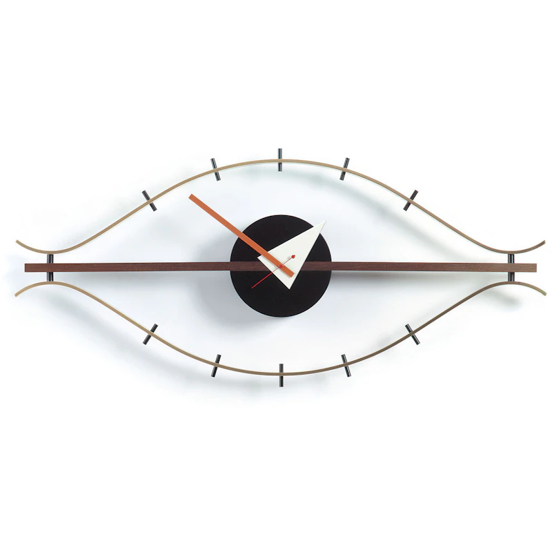 Eye Väggklocka, Valnöt