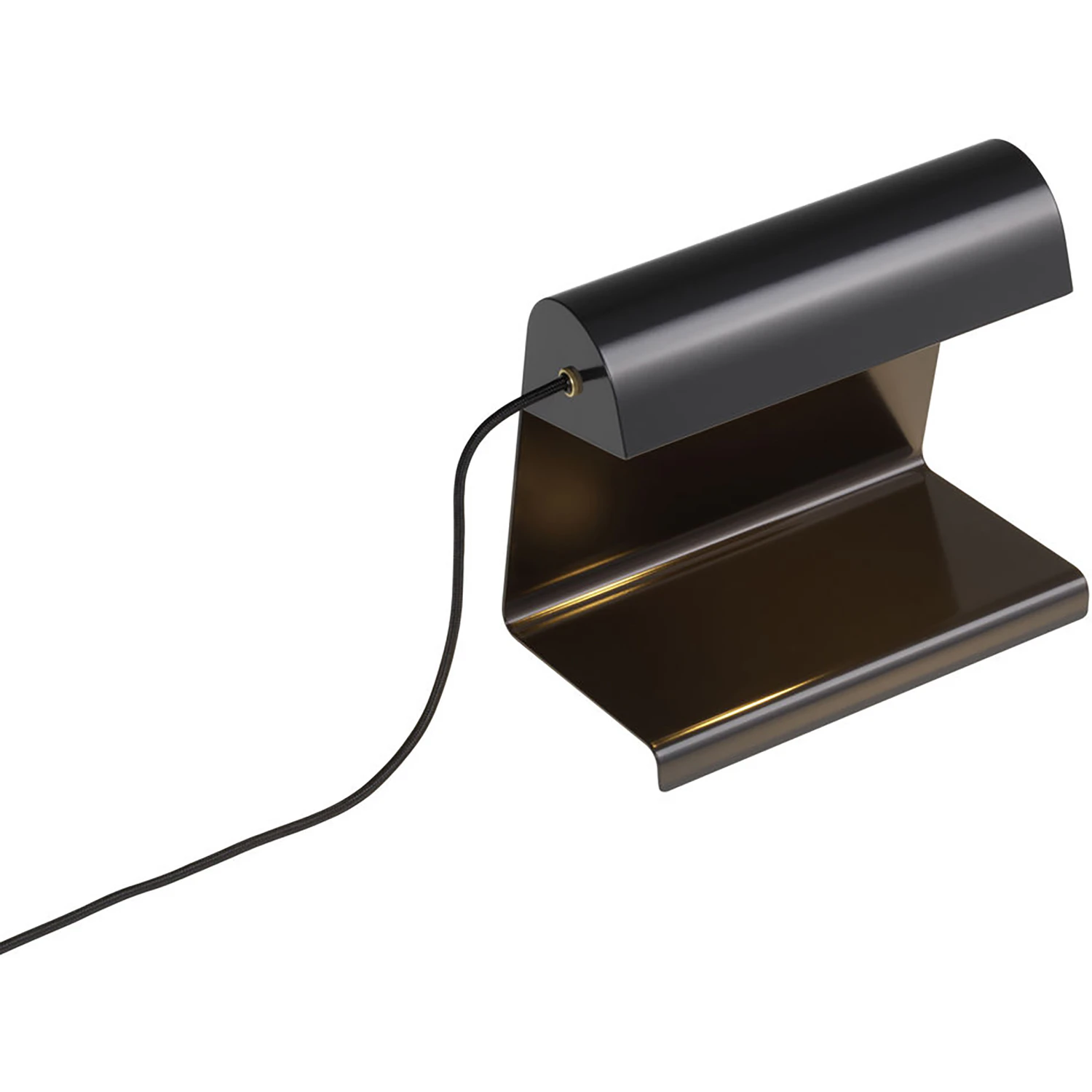Vitra Lampe De Bureau Bordslampa Deep Black - Bordslampor Pulverlackat St&aring;l Deep Black - 20126402