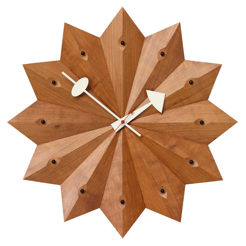 Fan Väggklocka, Cherry