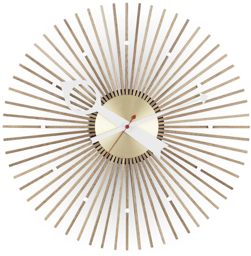 Popsicle Väggklocka, Valnöt