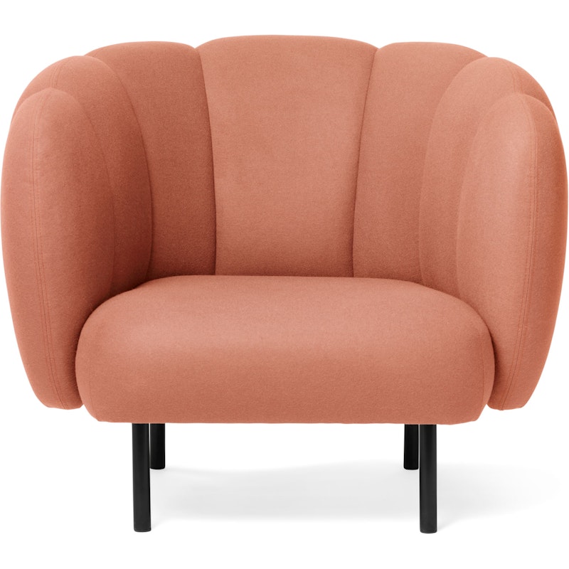 Cape Loungestol Med Stygn, Blush