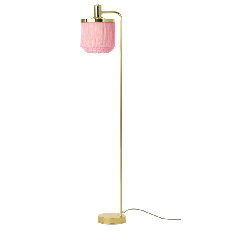 Fringe Golvlampa, Pale Pink
