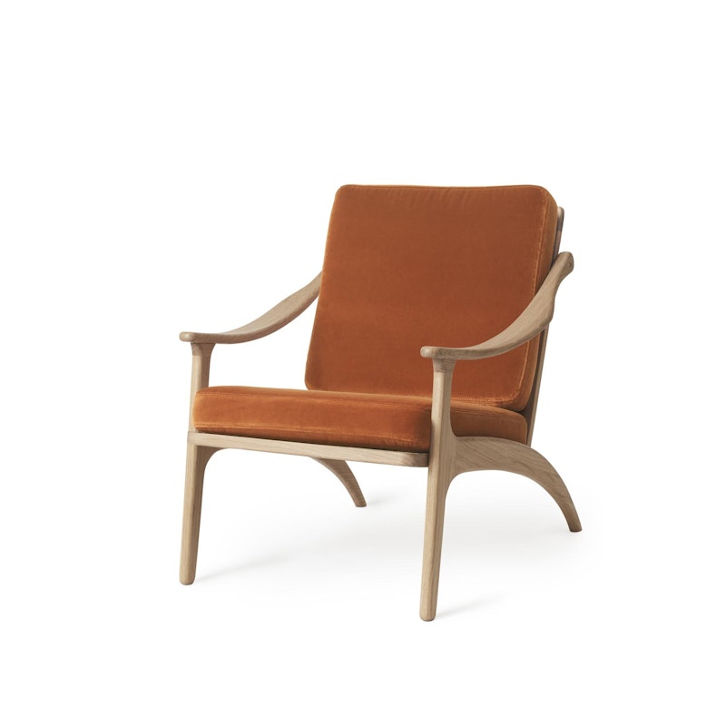 Lean Back Loungestol, Vitoljad Ek / Rusty Rose