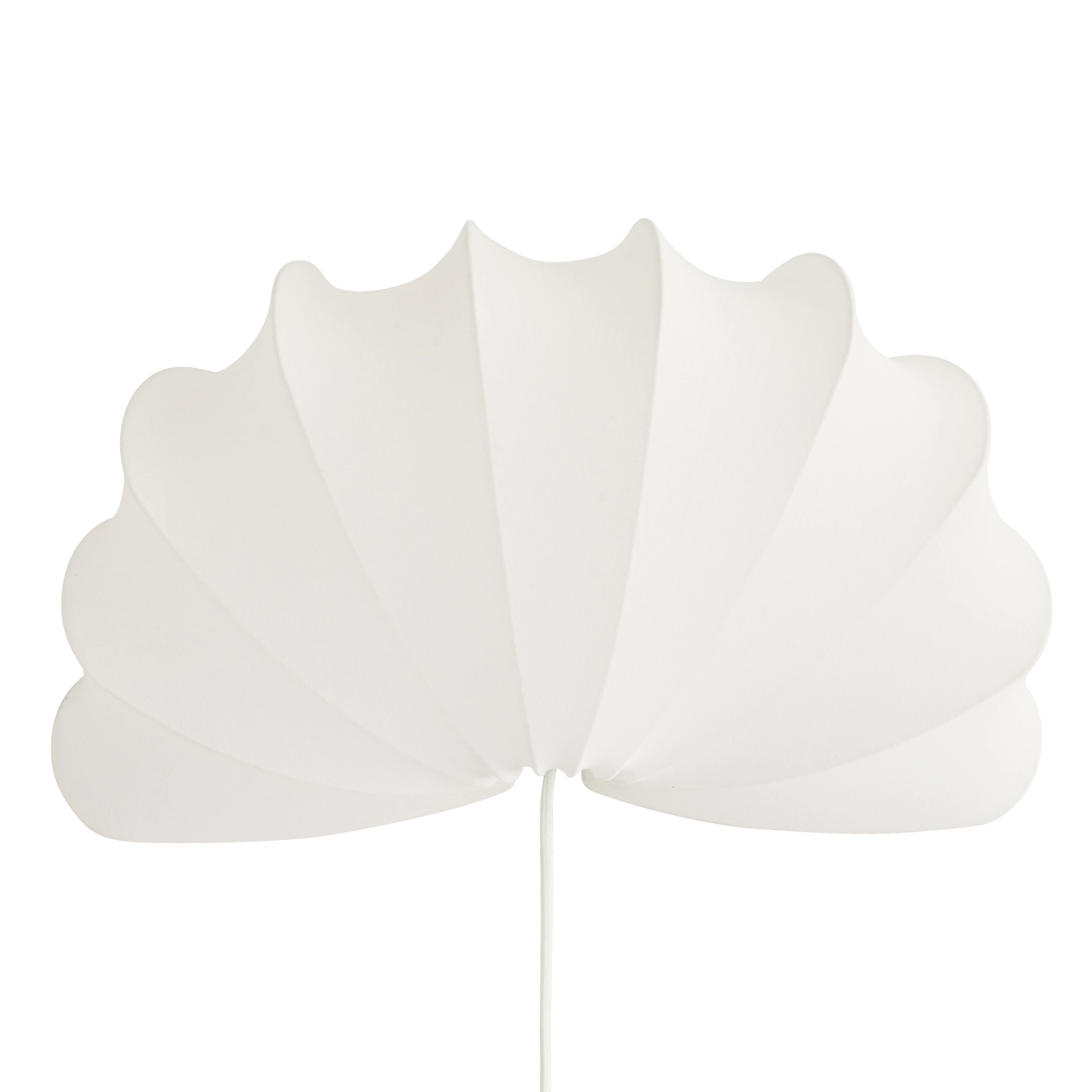 Watt & Veke Anna Vägglampa Stor - Vägglampor Bomull Vit - V1453501