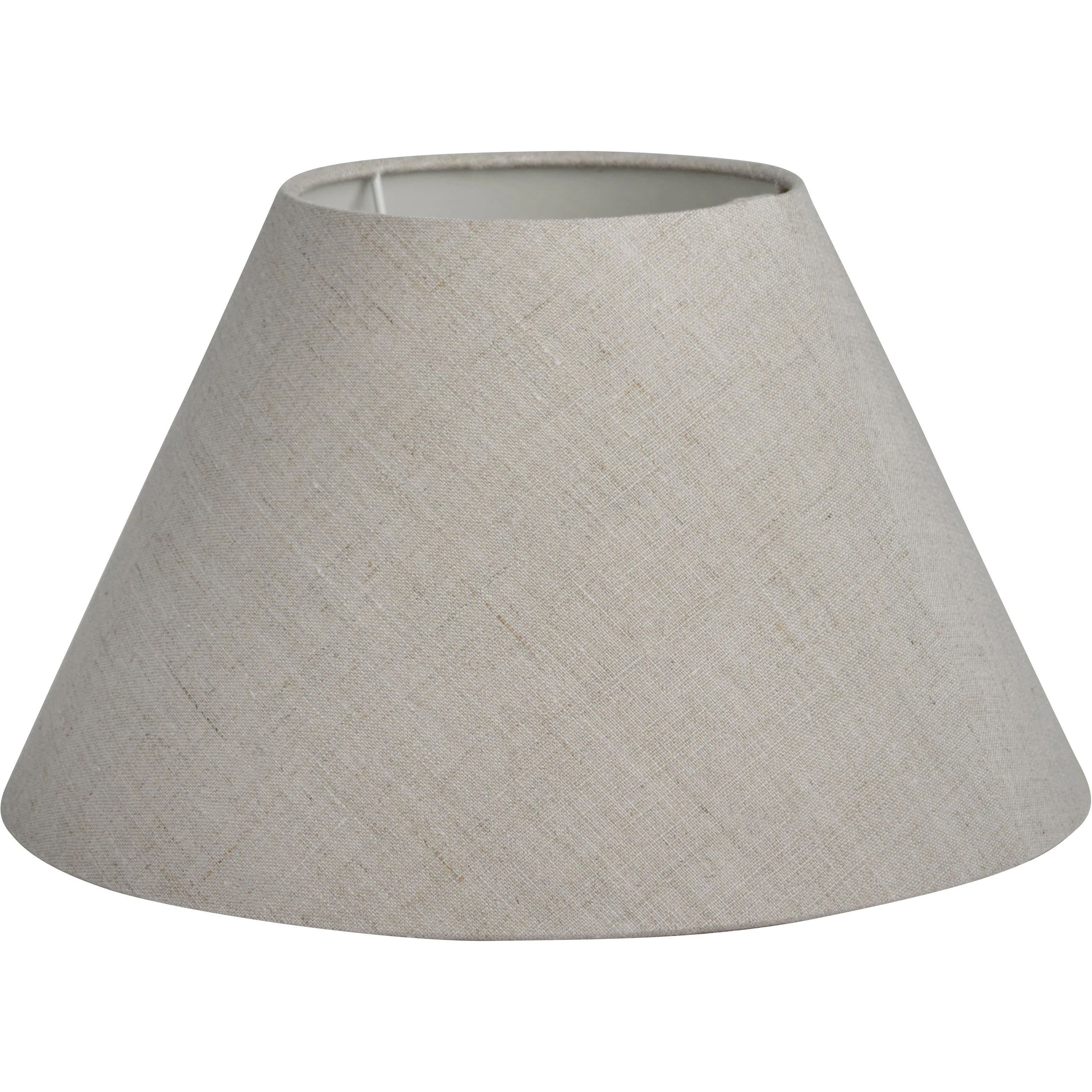 Watt & Veke Basic Wide Lampsk&auml;rm 300 Mm Natur - Lampsk&auml;rmar Linne Natural - B30/70/00