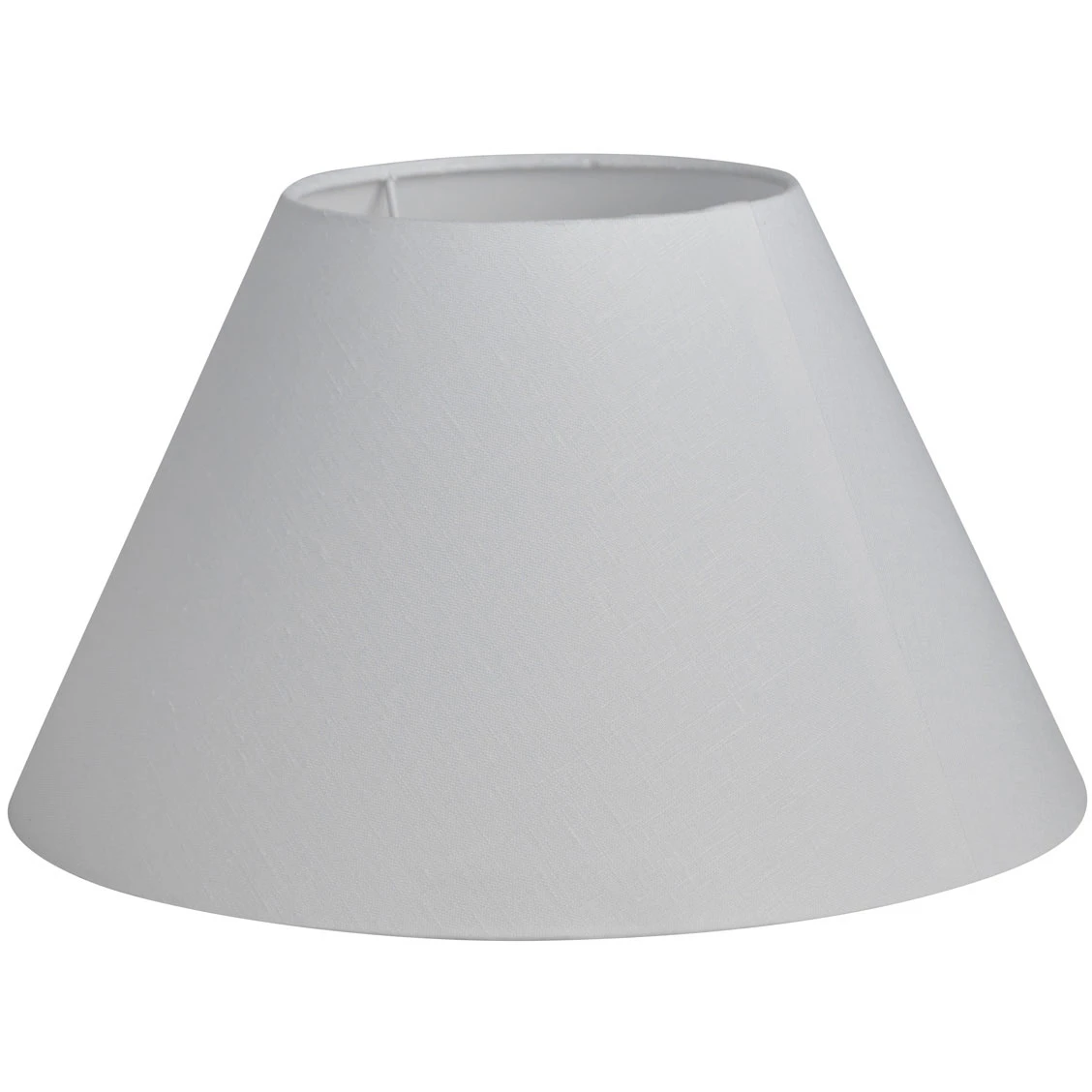 Watt & Veke Basic Wide Lampskärm 300 Mm Vit - Lampskärmar Linne Vit - B30/70/01